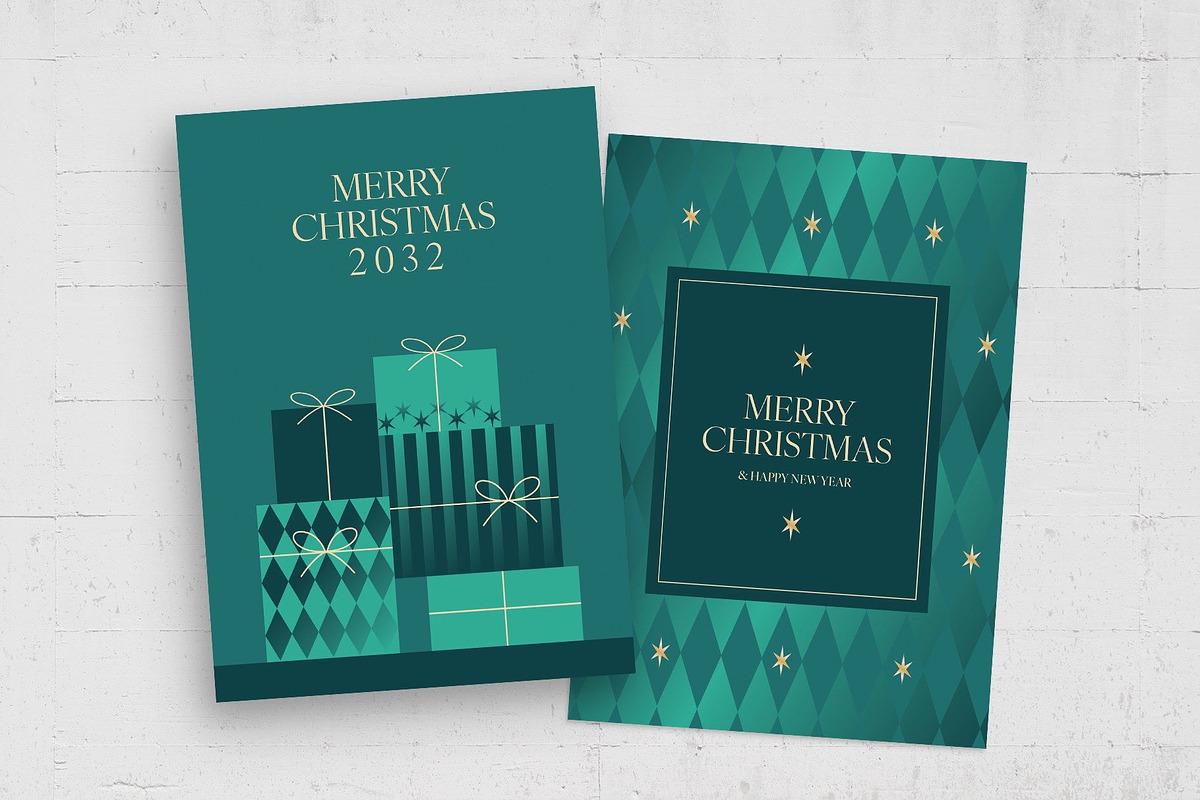 Christmas Card Template, a Brochure Template by BrandPacks (Photo 3 of 4)