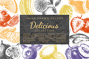 Delicious fruit collection, a Decorative Illustration by CARROTDESIGN (Thumbnail 1 of 5)