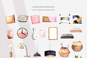 Home Living Furniture collection, a Decorative Illustration by Volha Studio (Thumbnail 6 of 8)