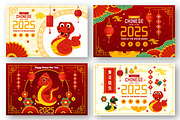 12 Year of the Wood Snake 2025, a Seasonal Illustration by denayunebgt (Thumbnail 3 of 4)