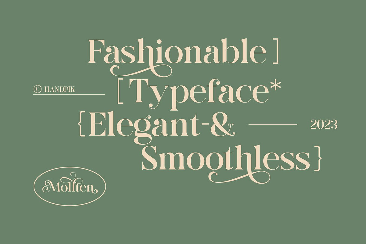 Maonest Serif Font, a Serif Font by Luna Shop (Photo 5 of 11)
