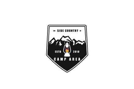 Adventure Camp Area Logo Design