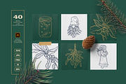 Boho Christmas, a Decorative Illustration by KetteCreate (Thumbnail 12 of 13)