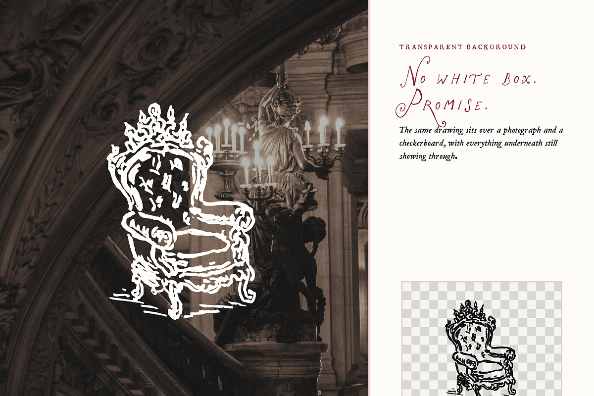 Nutcracker Ballet Vector Ink Clipart, a Seasonal Illustration by The October Creative (Photo 11 of 11)