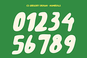 CS Gregory Drawn, a Sans Serif Font by Craft Supply Co. (Thumbnail 5 of 8)