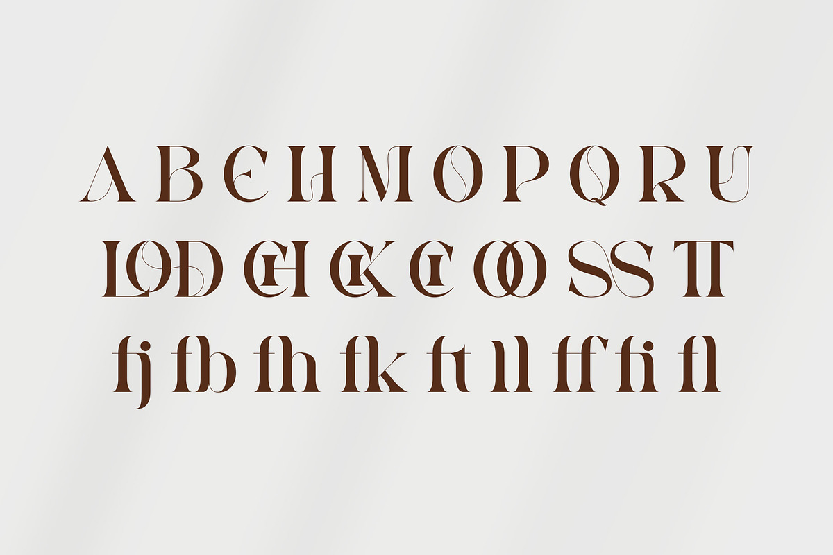 BLODE - Elegant Serif Font, a Serif Font by Aqeel_Art (Photo 11 of 12)