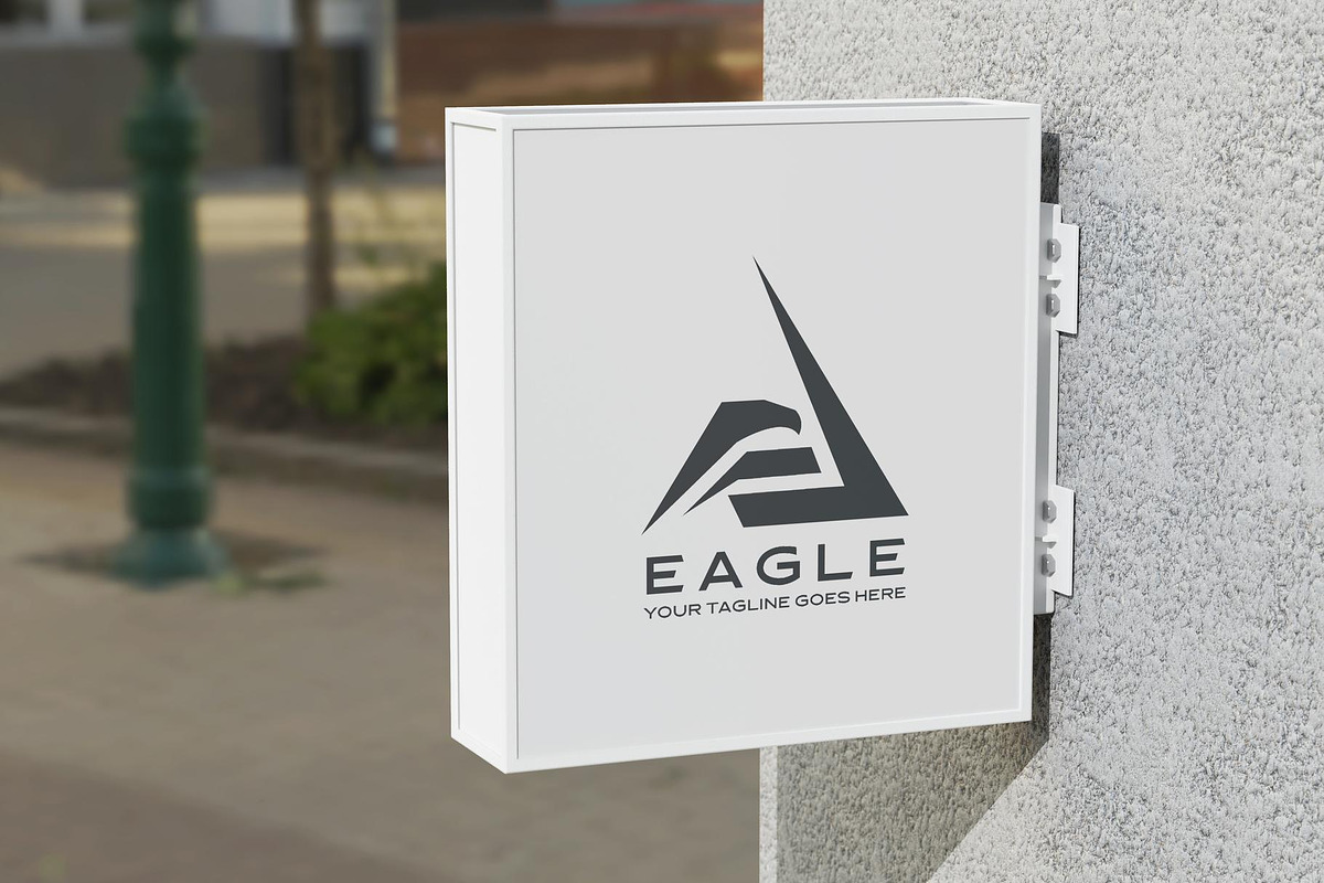Modern Geometric Eagle Logo, a Branding & Logo Template by YUDesignStore (Photo 9 of 10)