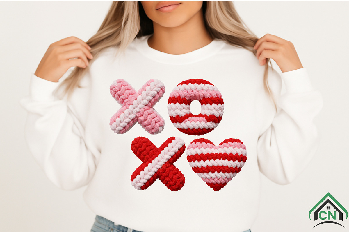 Yarn Valentine Png Valentines Xoxo, an Illustration by Craft Nest (Photo 2 of 4)