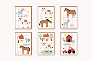 Happy Day Farm, a Decorative Illustration by Barkova Nadya (Thumbnail 3 of 10)