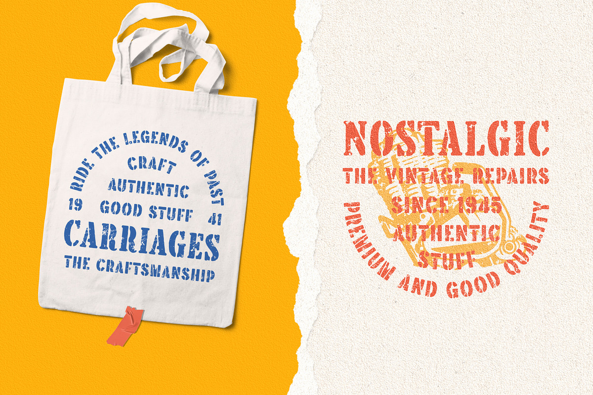 Brother Garage - Display Font, a Serif Font by Edignwn Type (Photo 5 of 12)