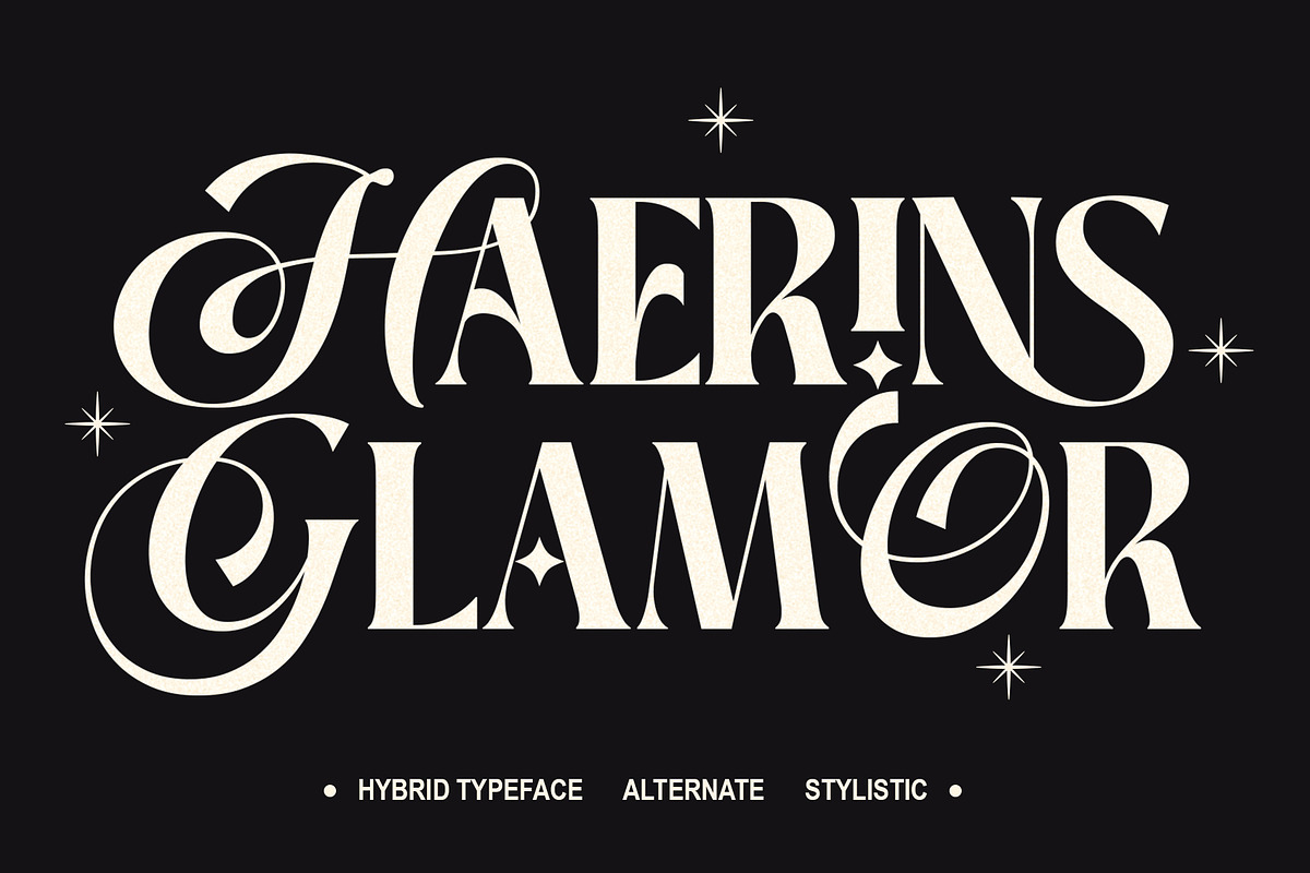 Haerins Glamor, a Serif Font by INKSUN™ (Photo 9 of 9)