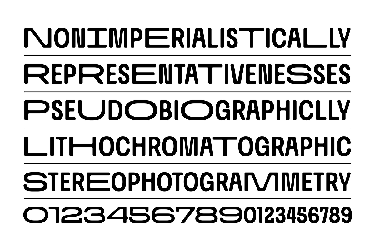 Filadel - Display Typeface, a Sans Serif Font by Ainun Jinan (Photo 4 of 9)