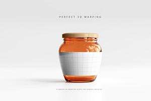 Amber Jars Mockup Collection