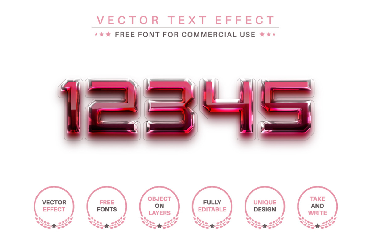Turbo Plastic - Editable Text Effect, a Layer Style Add-On by rwgusev (Photo 5 of 7)