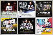 150+ Church Flyers Bundle, a Flyer Template by AfzaalGraphics (Thumbnail 15 of 18)