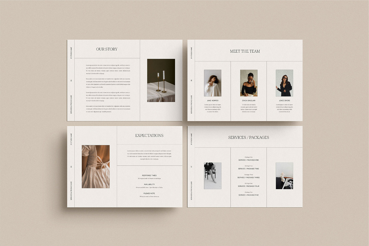 Services and Pricing Guide Template, a Presentation Template by Wild Theory (Photo 4 of 12)