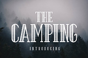 The Camping Fonts, a Slab Serif Font by Fox7 By Rattana (Thumbnail 1 of 6)