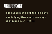 BRAVEHEART, a Blackletter Font by KPH (Thumbnail 2 of 2)