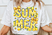 Lemon Summer Coquette PNG, a Seasonal Illustration by Sublimation Artist (Thumbnail 4 of 9)