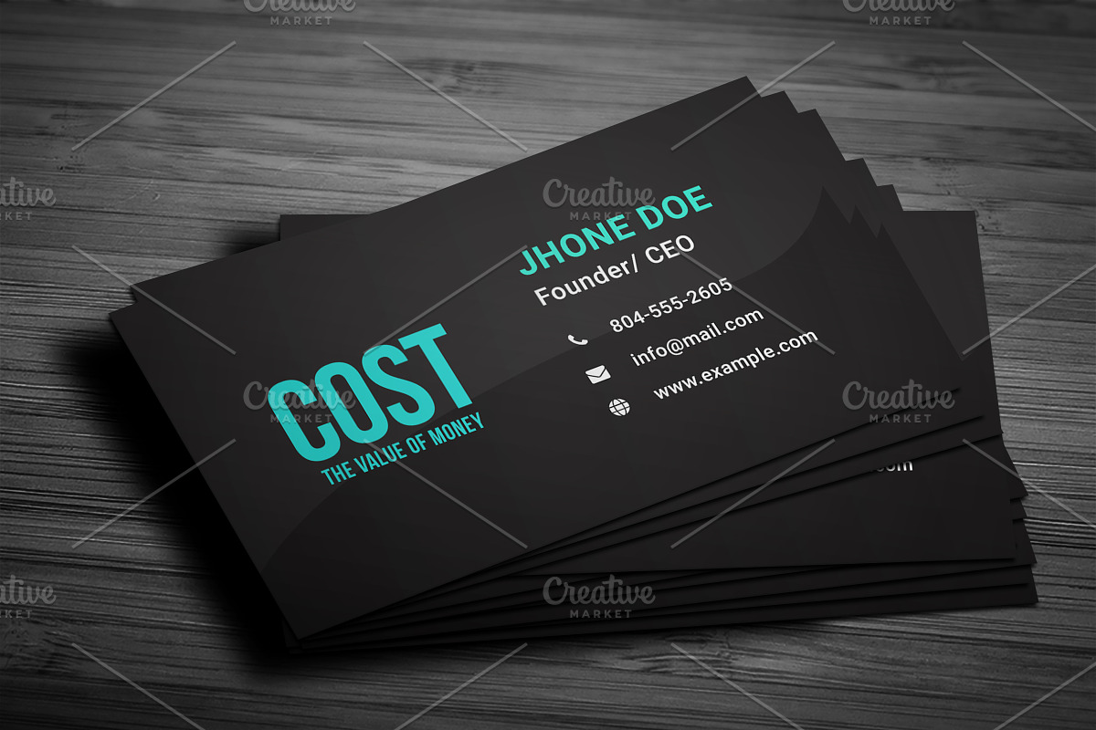 Business Card, a Business Card Template by Helal Shop (Photo 4 of 4)