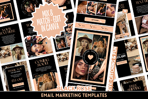 Black Rose Email Templates