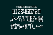 Burno - Funky Font, a Sans Serif Font by lelevien (Thumbnail 3 of 4)