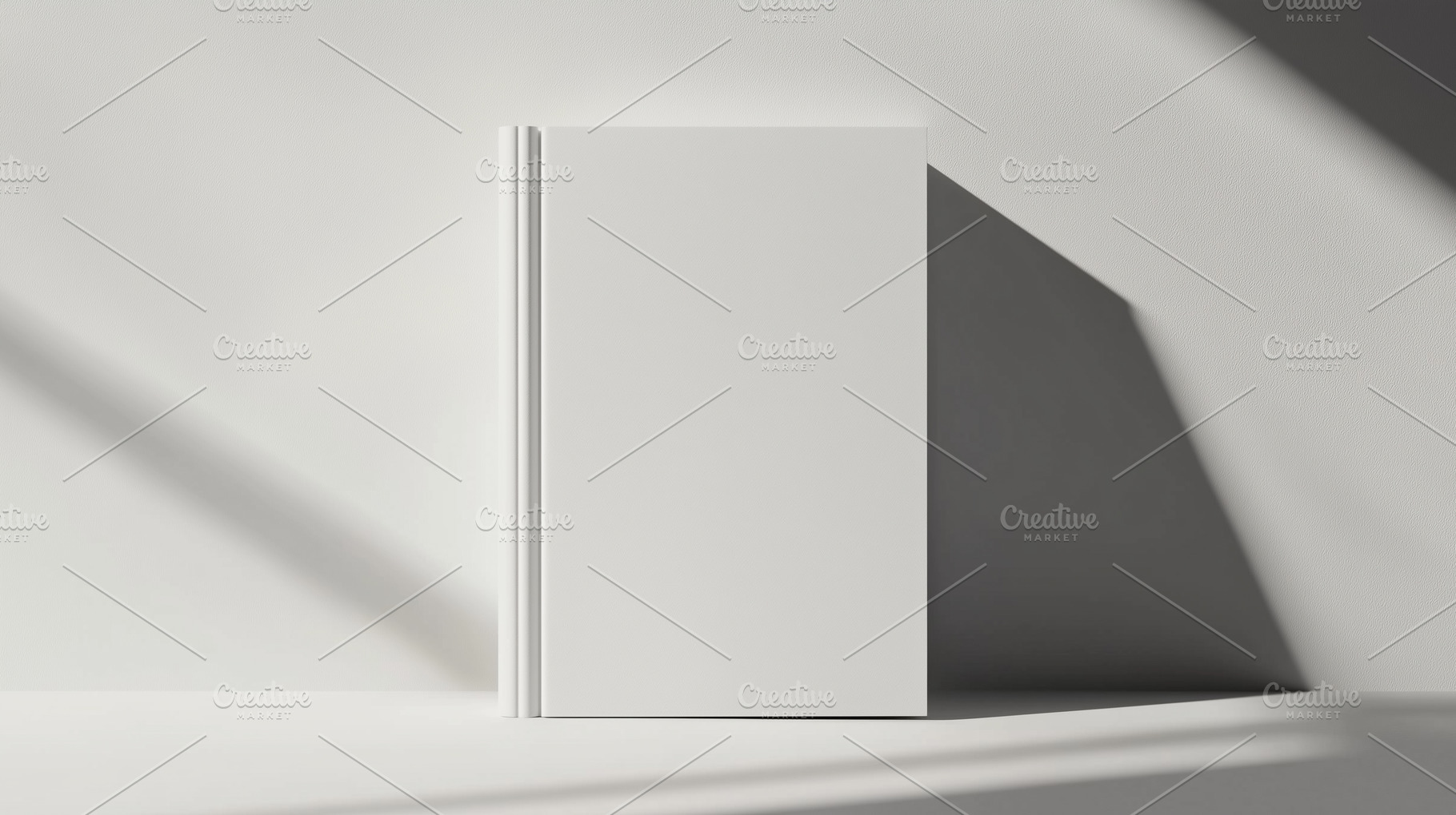 Blank white hardcover book mockup, a School & Education Photo by MistyDay