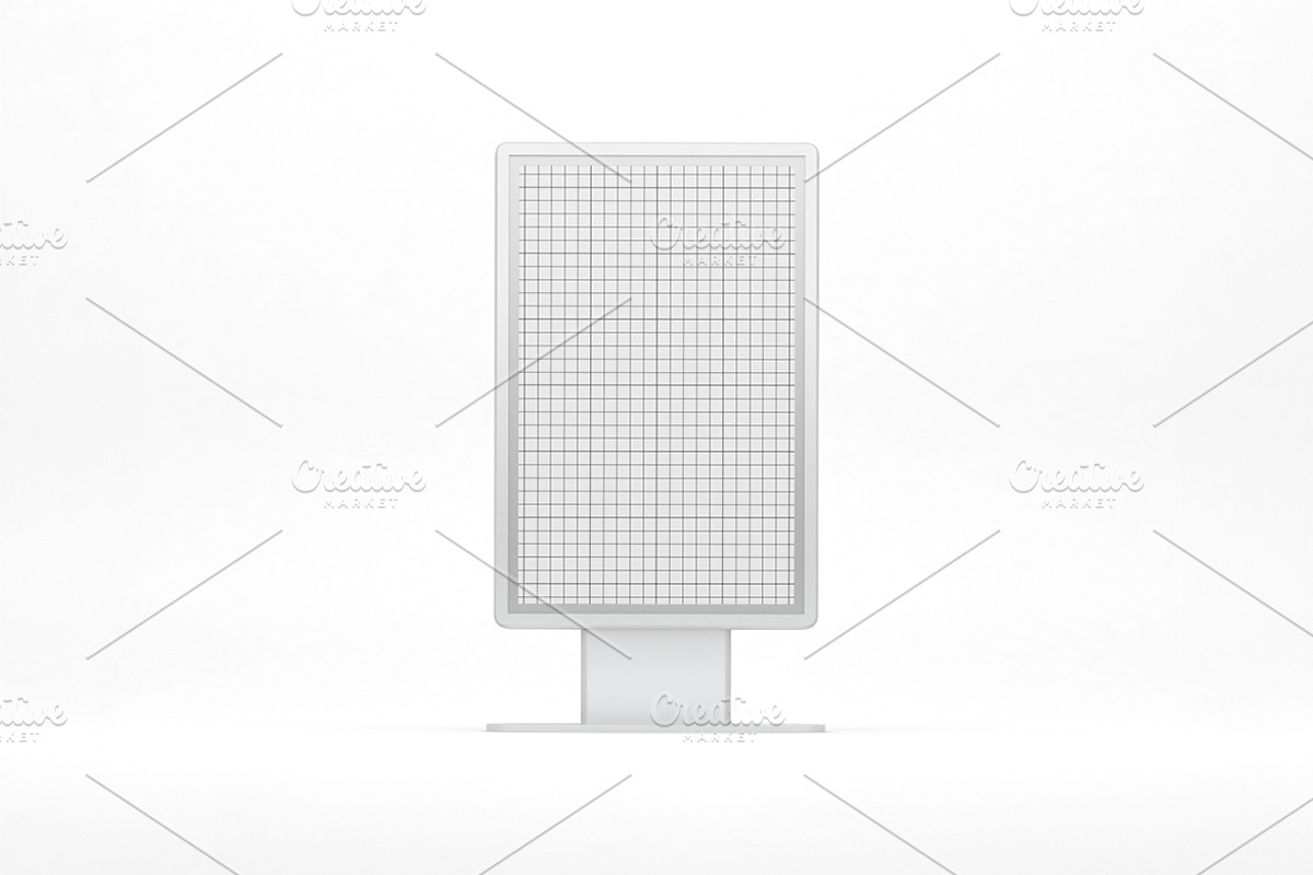 Street Billboard Mockup, an Advertising Mockup by Qaleb Studio