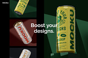Can Bundle - 25cl (8.4oz), a Cups & Container Mockup by Mocku (Thumbnail 7 of 13)
