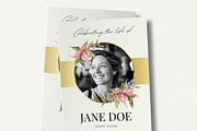 Funeral Program Template I Canva, an Invitation Template by The Social Stuff (Thumbnail 3 of 10)