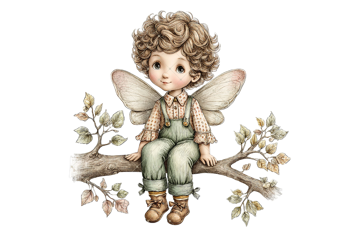 Fairy Boy Clipart PNG, an Illustration by Memories By Lea (Photo 14 of 20)