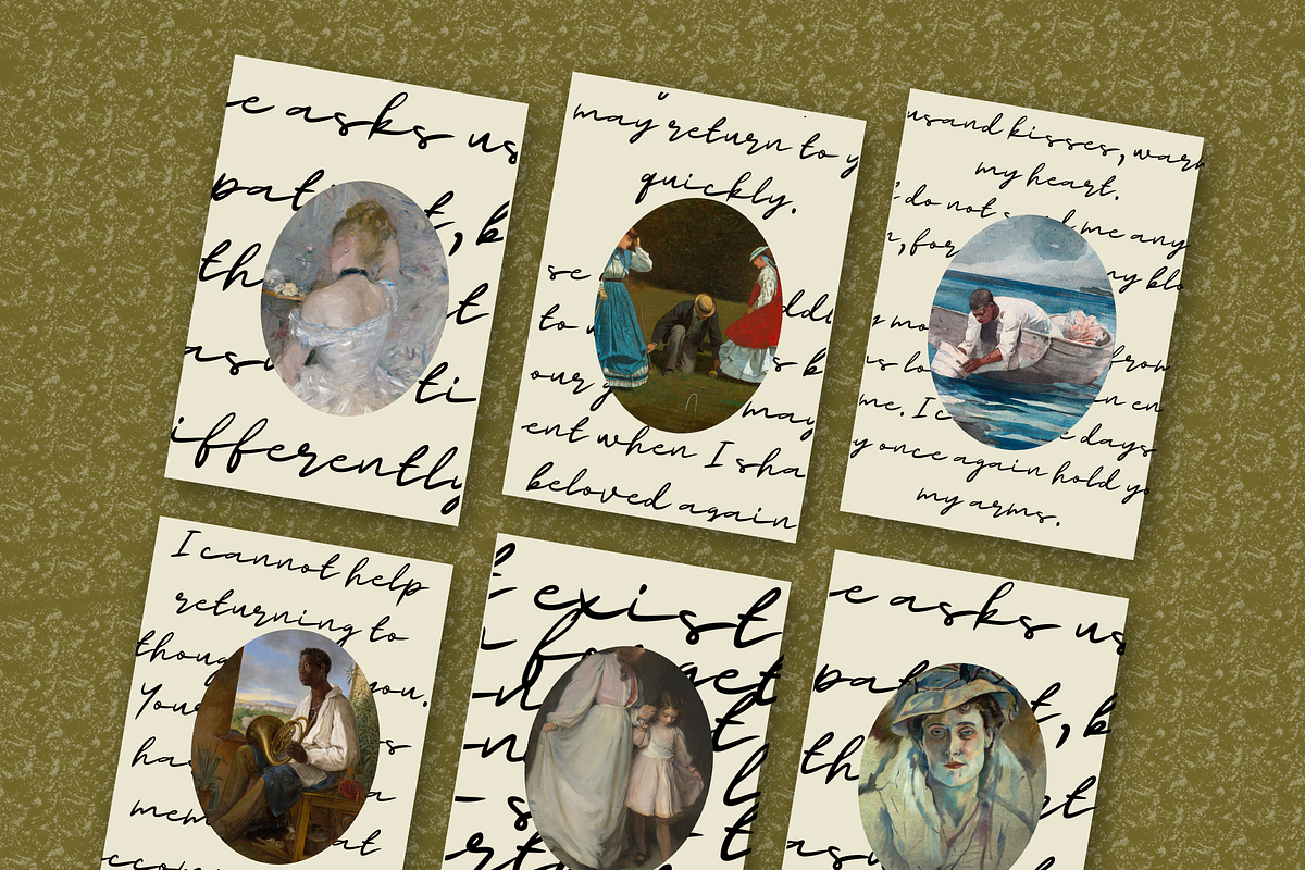 52+ Romantic Decorative Text Designs, an Object Graphic by The Journey Atelier (Photo 9 of 17)