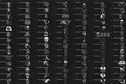 Bundle 1 Classic Character-Stamp Set, a Brush Add-On by LA Studio Sthlm (Thumbnail 11 of 17)
