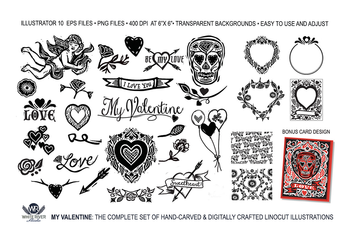 My Valentine, an Illustration by WhiteRiverStudio (Photo 5 of 11)