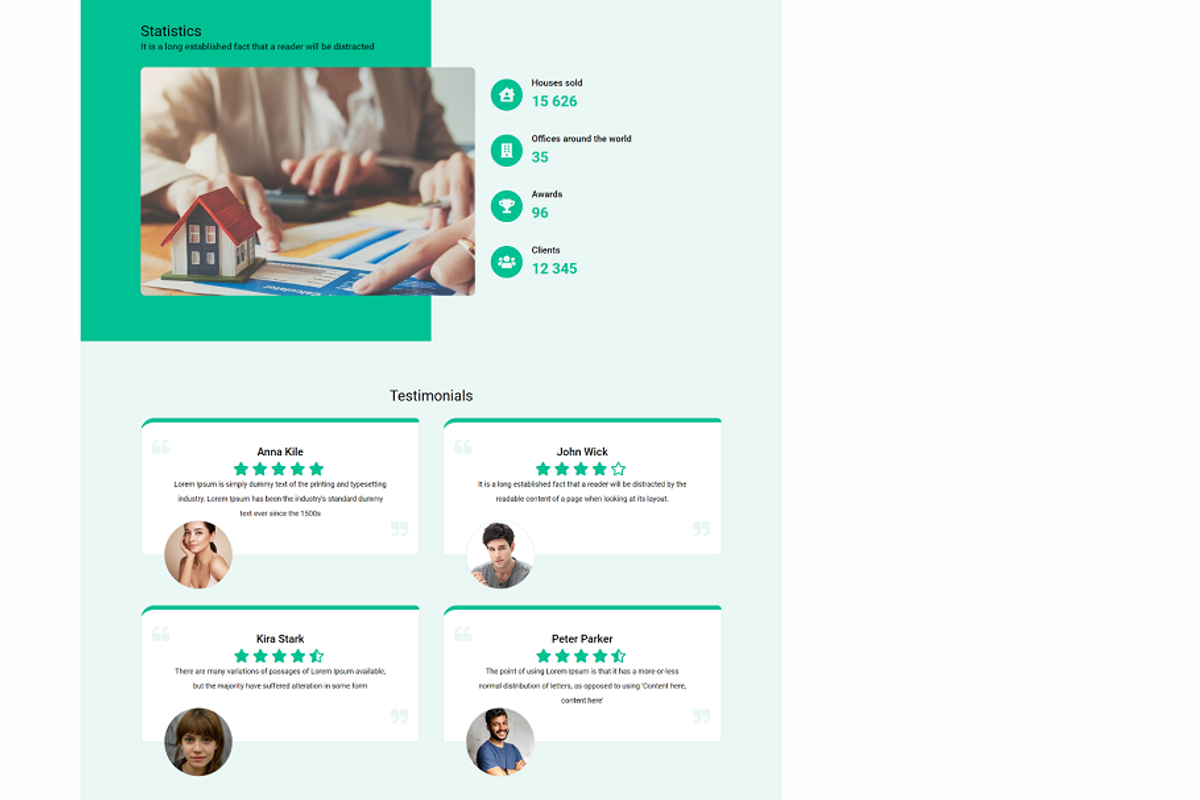 Royal Estate - Joomla Template, a HTML Template by Ordasoft (Photo 3 of 3)