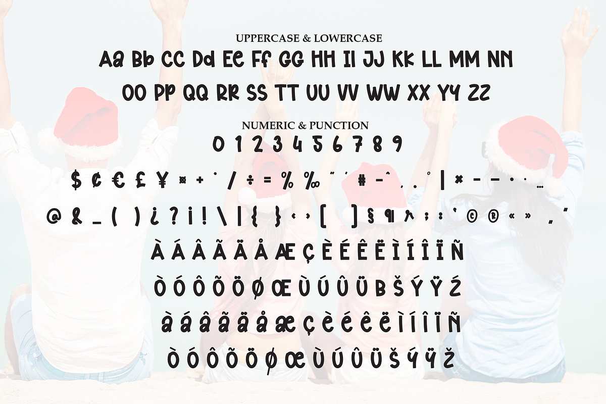 HAPPY HOLIDAY | Script Font, a Script Font by Scratchones (Photo 7 of 8)