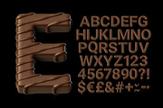 Choco Stripes Font, a Font by Handmadefont (Thumbnail 2 of 10)