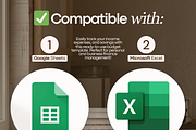 Google Sheets Budget & Bill Tracker, a Templates & Theme by vitalinagerman (Thumbnail 10 of 10)