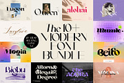 10+ MODERN FONT BUNDLE SALE, a Serif Font by delipensil (Thumbnail 1 of 27)