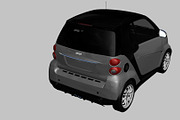 Smart ForTwo 2010, a Cars & Vehicle 3D Model by valtriiu (Thumbnail 7 of 12)