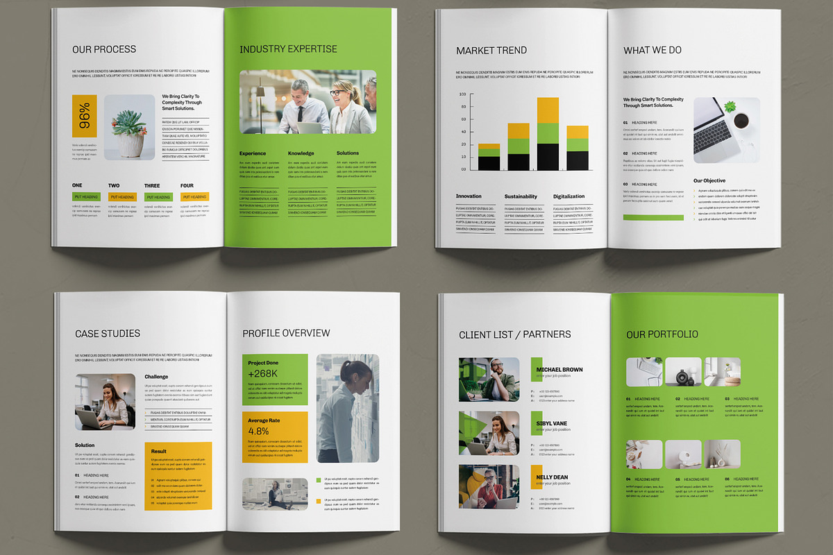 Modern Corporate Company Profile preview 3