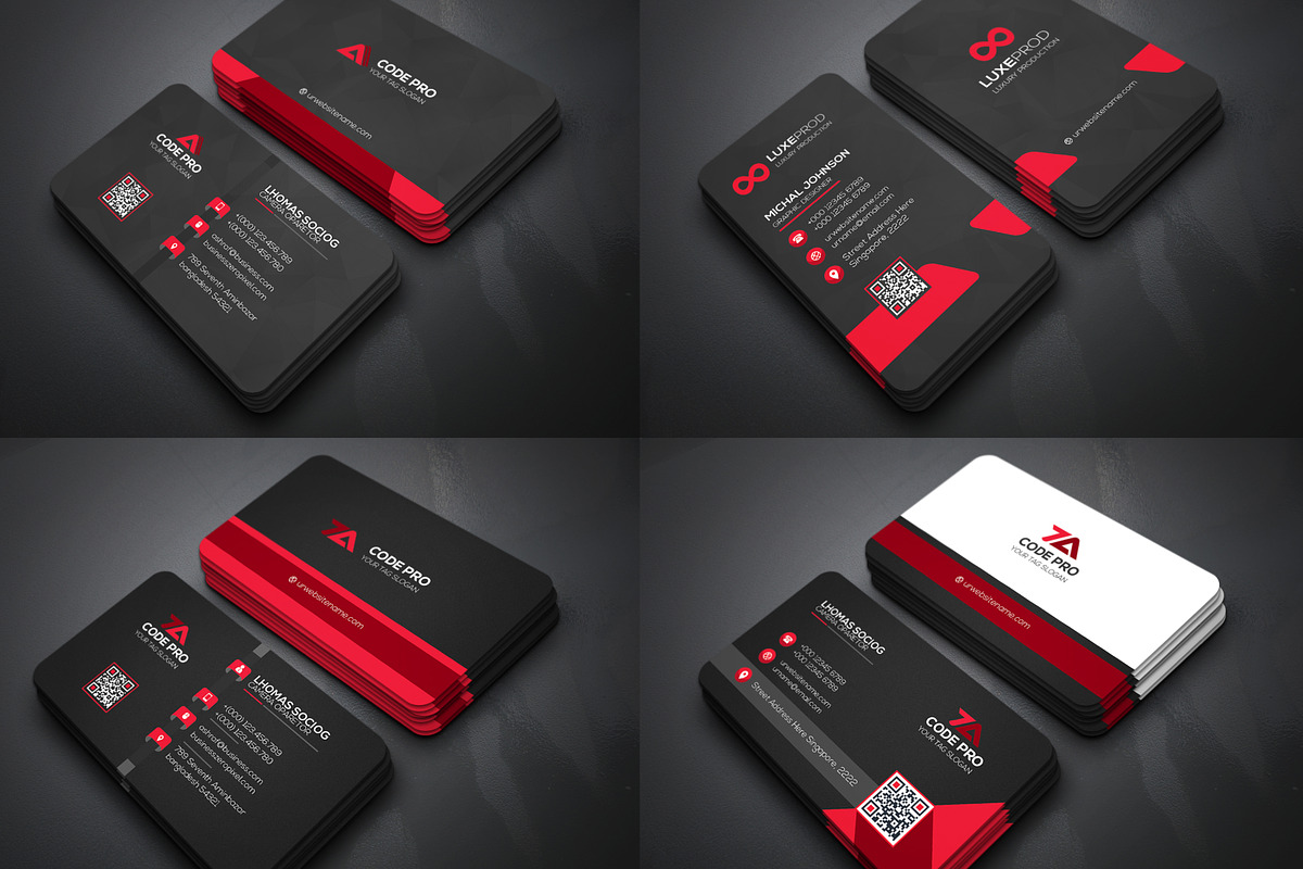 25 Business Cards Bundle, a Business Card Template by Genereux Art (Photo 5 of 7)