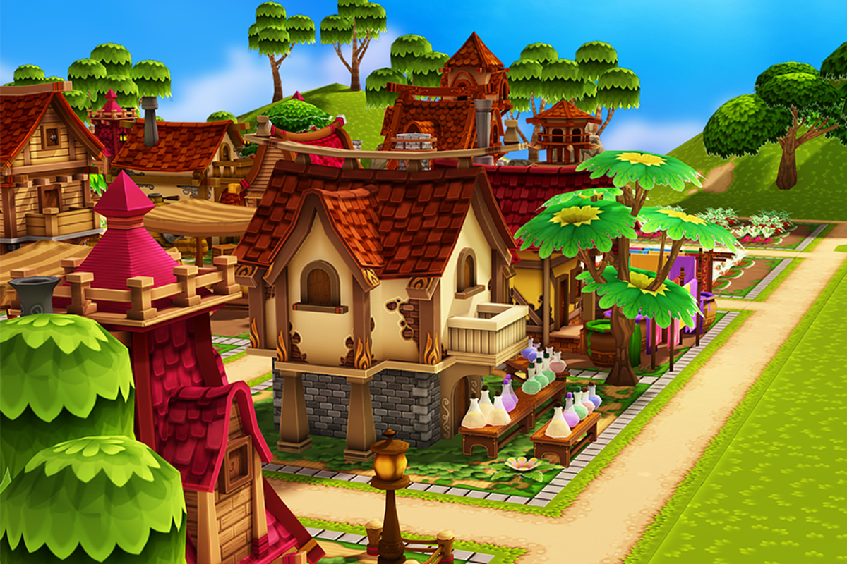 Medieval Town, an Architecture 3D Model by Souchenki (Photo 8 of 15)