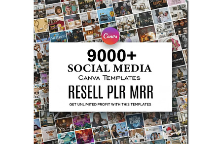 9000+ Social Media Canva Template