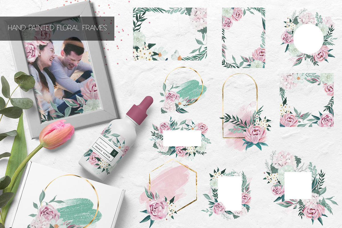 Hand Painted Floral Collection, an Animal Illustration by JSolomatina (Photo 9 of 26)