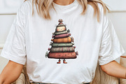 Whimsical Christmas Tree Clipart, an Illustration by CraftArtStudio (Thumbnail 5 of 6)
