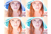 Orange Teal Lightroom presets, an Action Add-On by GDR Design (Thumbnail 2 of 8)