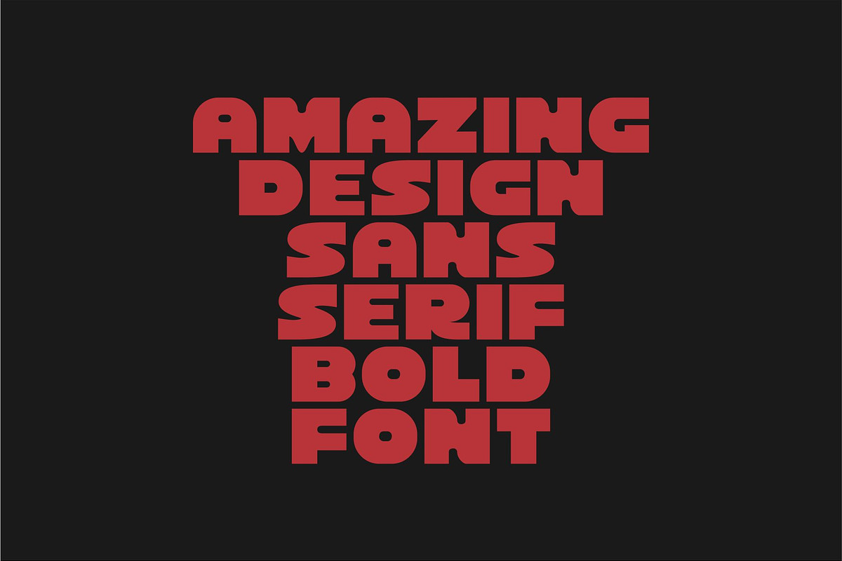 Pro Bold - Sans Serif Bold Font, a Sans Serif Font by suhadidesign