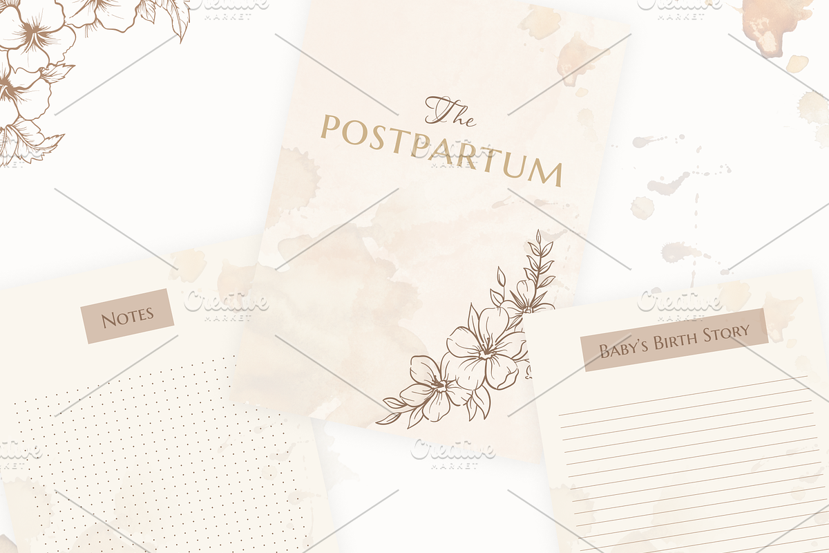 My Pregnancy Planner, a Stationery Template by Digital_Mind (Photo 9 of 10)