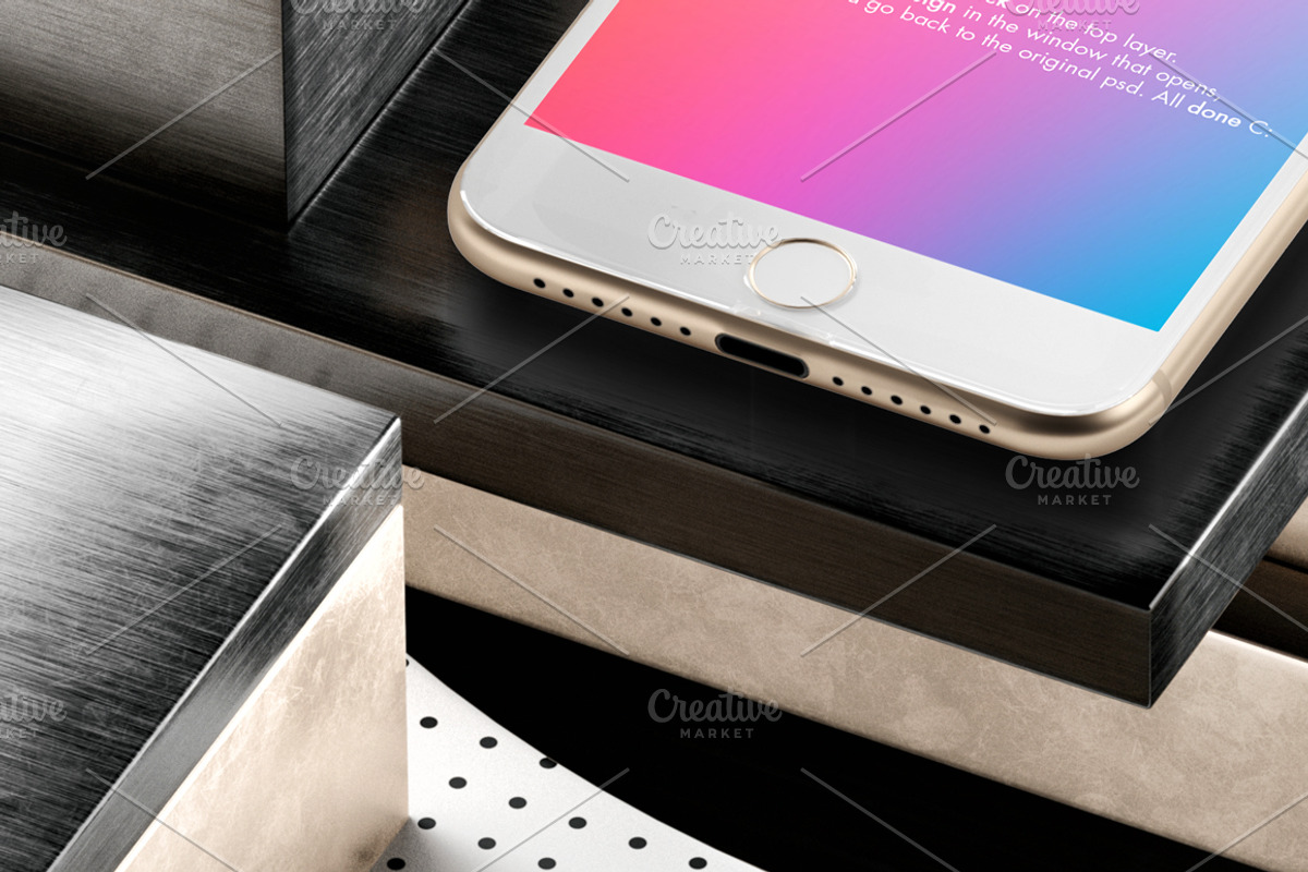 iPhone 8 Creative Mockups Set, an iPhone Mockup by As Good As Possible (Photo 8 of 16)